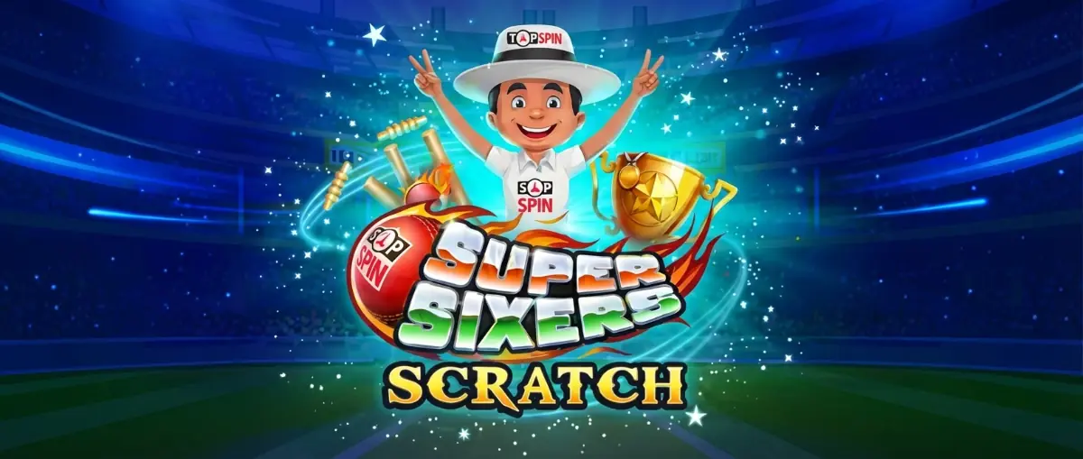 Super Sixers scratch card game screenshot